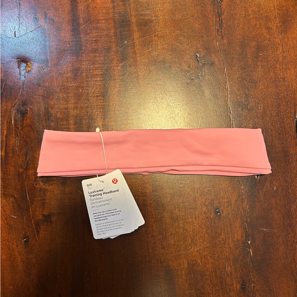 Lululemon Athletica Pink Headband